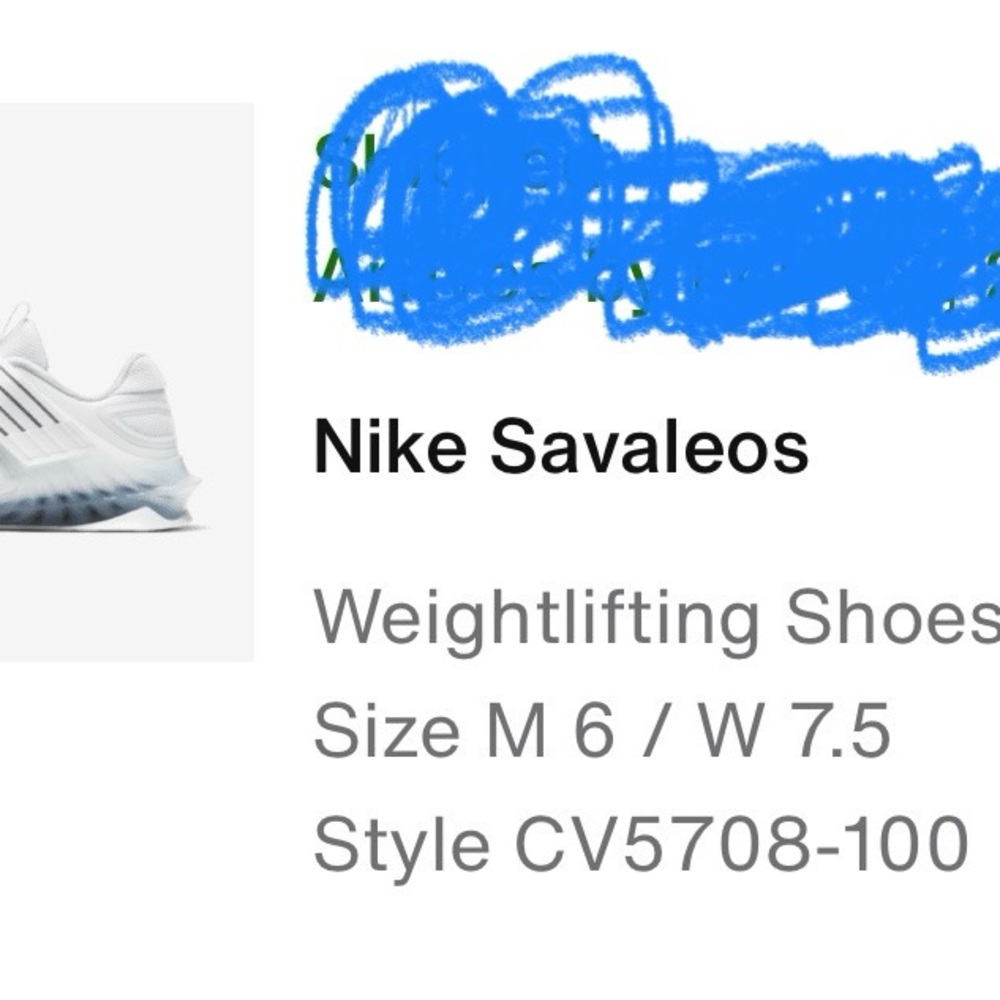 Weightlifting shoes